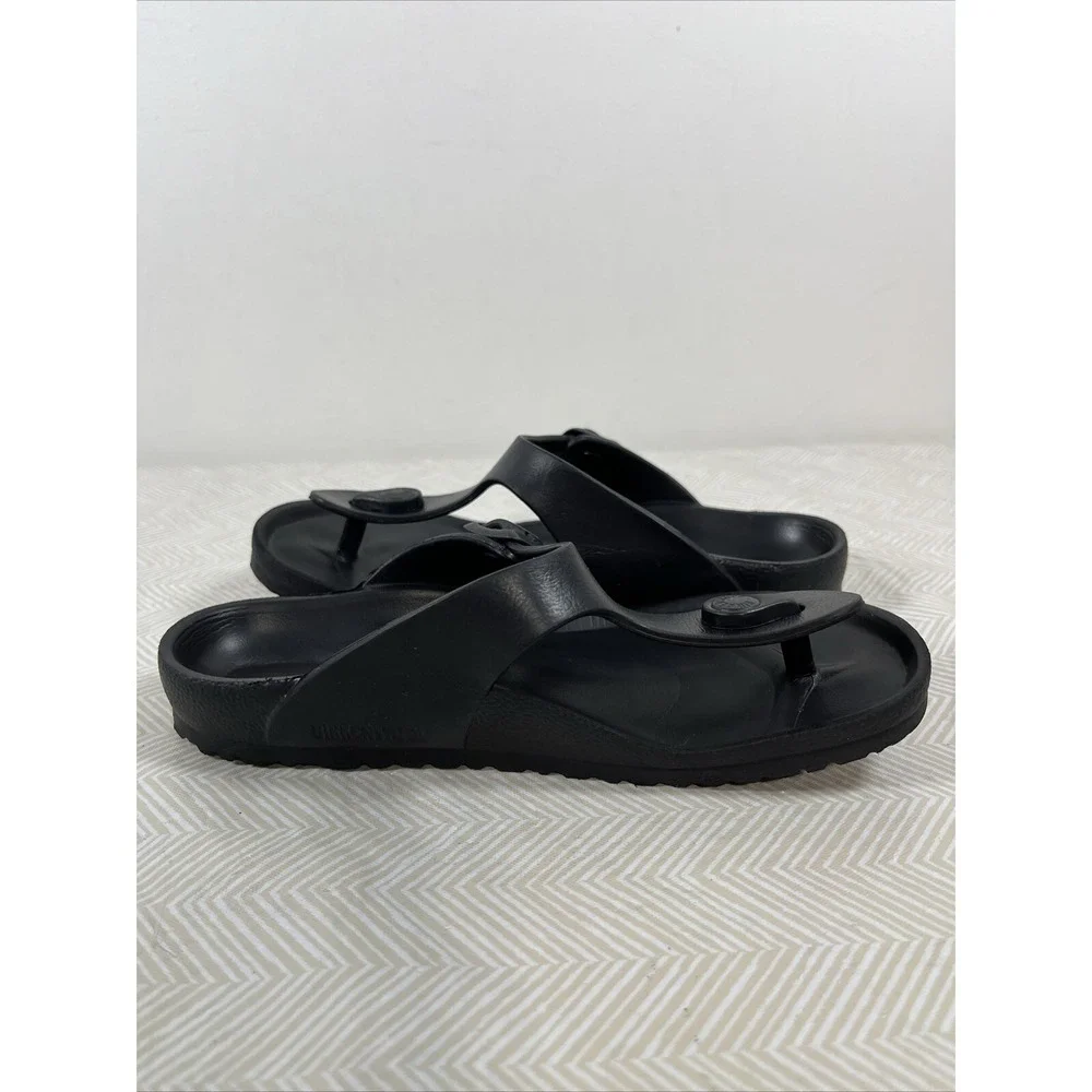 Birkenstock Girl's Black Eva Gizeh Slip On Sandal Youth‎ Size 32 L1